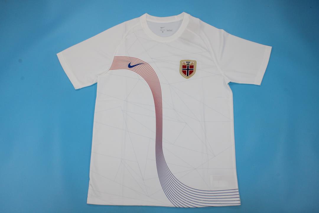 AAA Quality Norway 2022 Away White Soccer Jersey